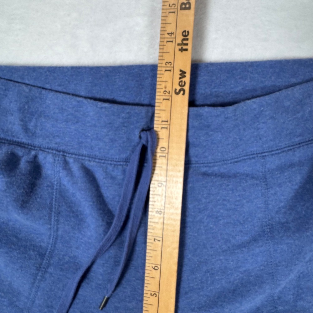 L.L.Bean Ultrasoft Sweats Straight Leg Women L Petite Blue ID300004 Athleisure - Picture 7 of 9